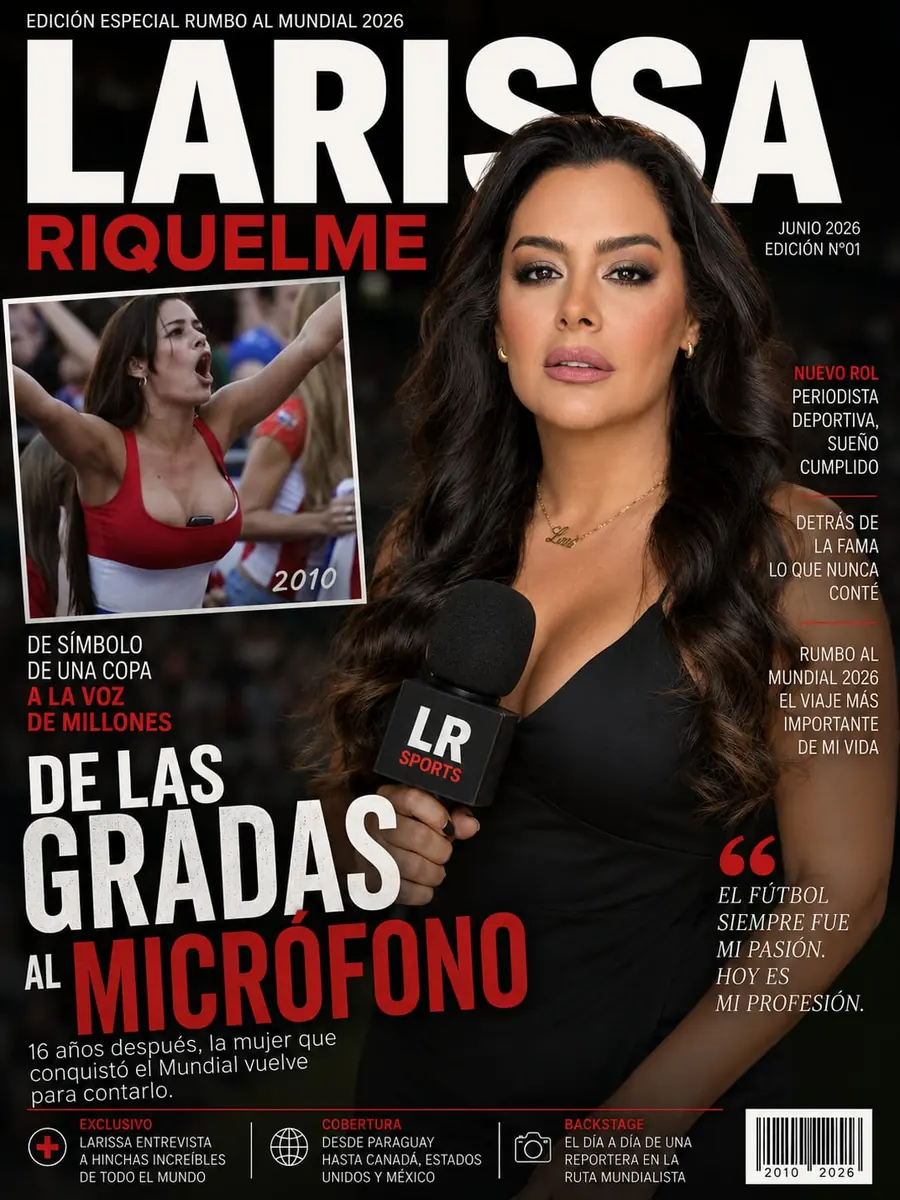 Edición especial Larissa Riquelme — De las gradas al micrófono